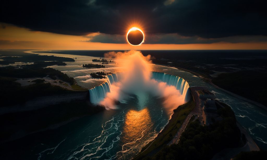 Eclipse Solar de 8 de Abril (Fonte: CooLife)